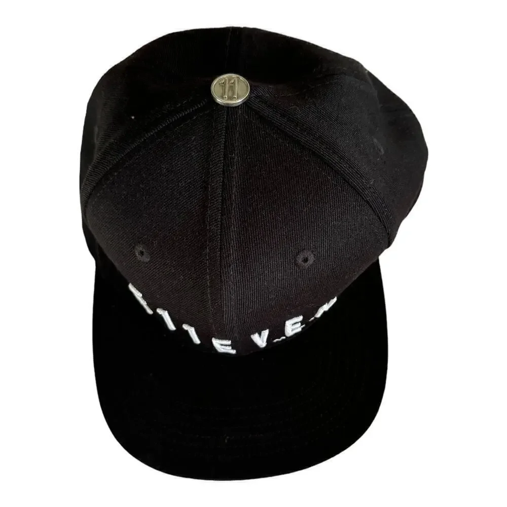 RARE E11EVEN Miami x Dim Mak 2024 SnapBack Dad Hat Black Dim Mak MMW Limited LE